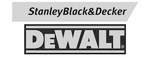 logo grey stanley black & decker dewalt